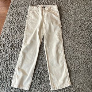 Tan boyfriend carpenter jeans size 11/30